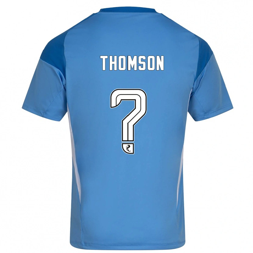 Danxen Men Ethan Thomson #0 Blue White Goalkeeper Jersey 2025/26 T-Shirt