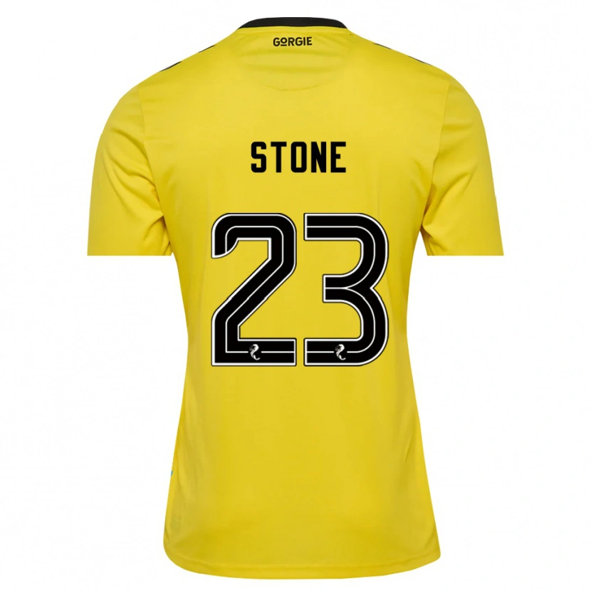 Danxen Men Harry Stone #23 Yellow Red Black Goalkeeper Jersey 2025/26 T-Shirt
