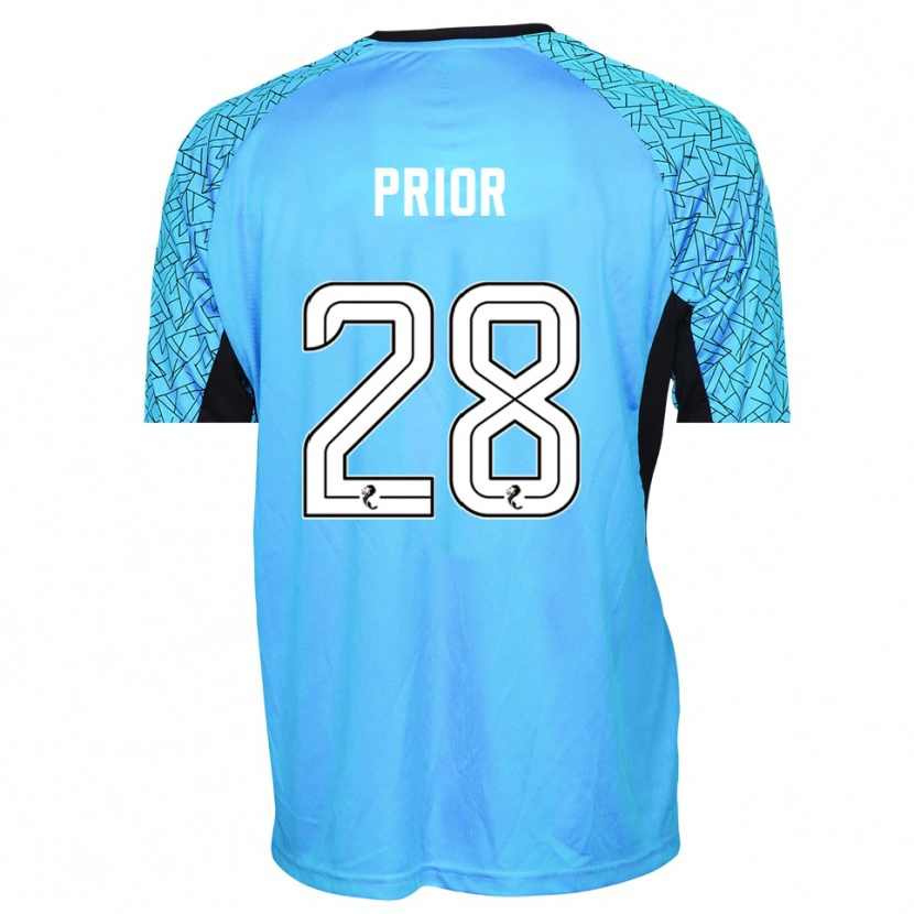 Danxen Men Jérôme Prior #28 Blue Black Goalkeeper Jersey 2025/26 T-Shirt
