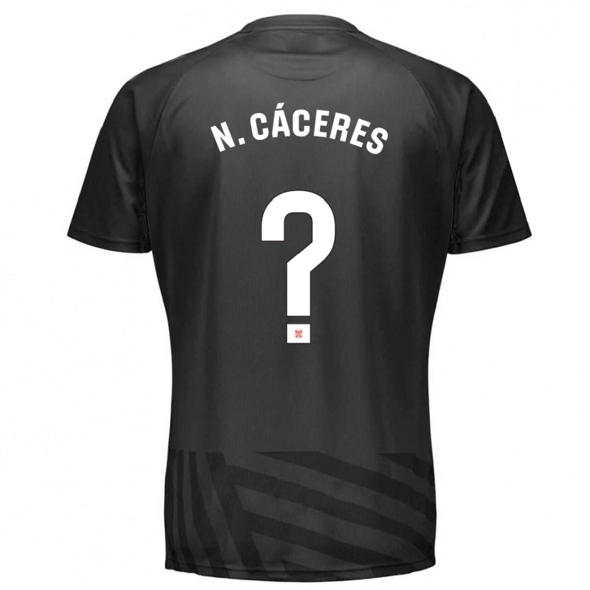 Danxen Men Nayluisa Cáceres #0 Gray Black Goalkeeper Jersey 2025/26 T-Shirt
