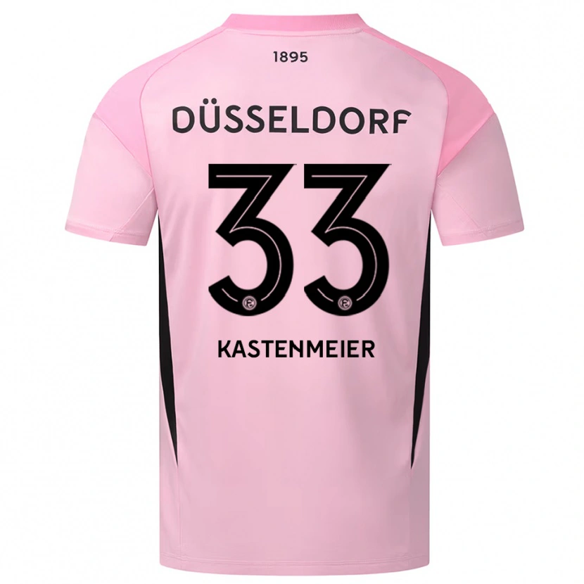 Danxen Men Florian Kastenmeier #33 Pink Black Goalkeeper Jersey 2025/26 T-Shirt