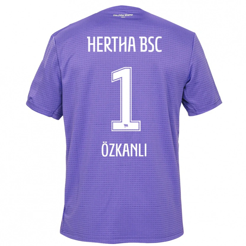 Danxen Men Burak Özkanli #1 Purple White Goalkeeper Jersey 2025/26 T-Shirt