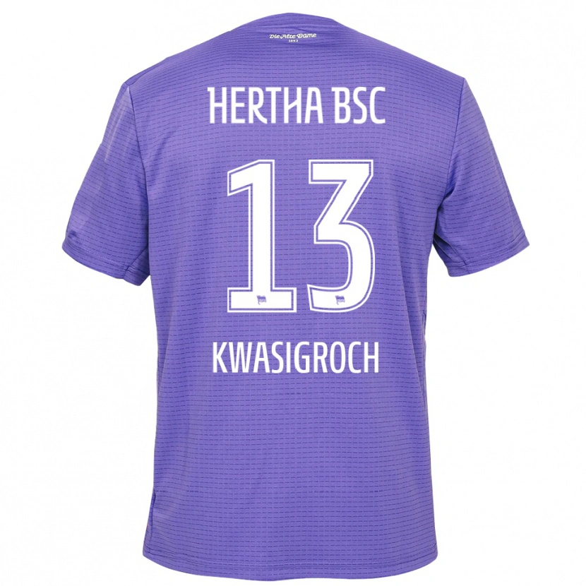 Danxen Men Robert Kwasigroch #13 Purple White Goalkeeper Jersey 2025/26 T-Shirt