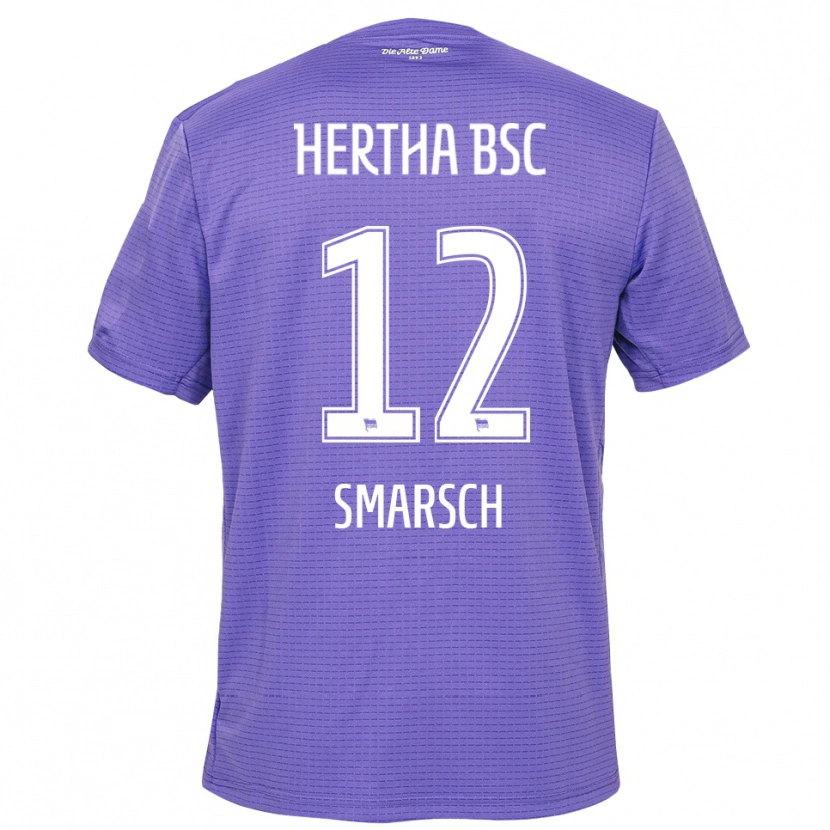 Danxen Men Dennis Smarsch #12 Purple White Goalkeeper Jersey 2025/26 T-Shirt
