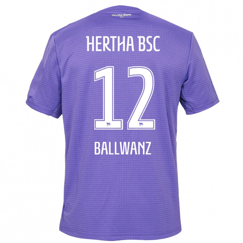 Danxen Men Lennox Ballwanz #12 Purple White Goalkeeper Jersey 2025/26 T-Shirt
