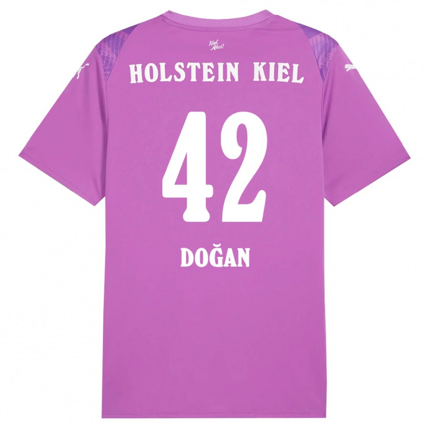 Danxen Men Tyler Doğan #42 Purple White Goalkeeper Jersey 2025/26 T-Shirt