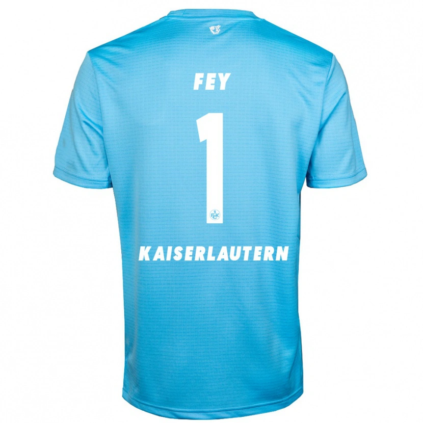 Danxen Men Tyler Fey #1 Sky Blue White Goalkeeper Jersey 2025/26 T-Shirt