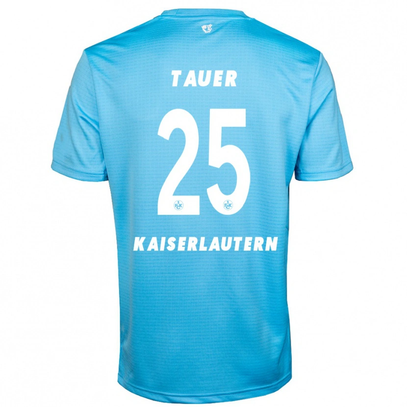 Danxen Men Luca Tauer #25 Sky Blue White Goalkeeper Jersey 2025/26 T-Shirt