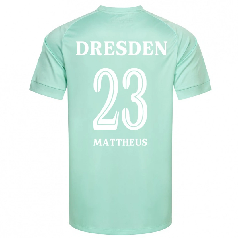 Danxen Men Paul Mattheus #23 Light Green White Goalkeeper Jersey 2025/26 T-Shirt