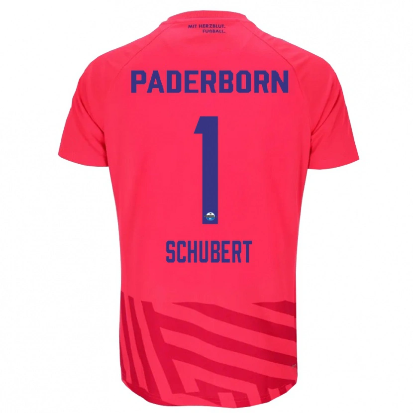 Danxen Men Markus Schubert #1 Red Black Goalkeeper Jersey 2025/26 T-Shirt