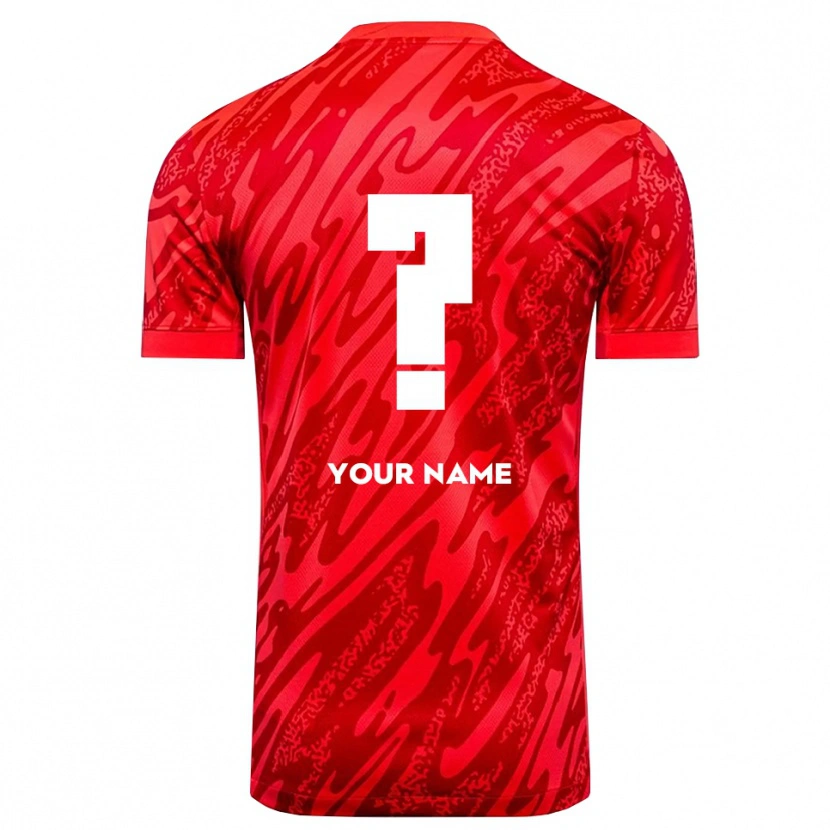 Danxen Men SV Elversberg Red White Goalkeeper Jersey 2025/26 T-Shirt