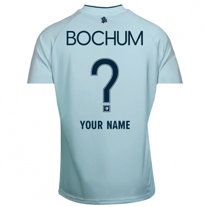 Danxen Men VfL Bochum Cyan-Blue Goalkeeper Jersey 2025/26 T-Shirt