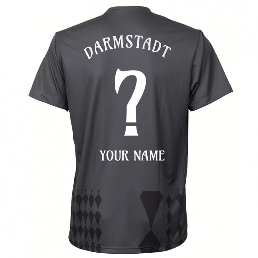 Danxen Men SV Darmstadt 98 Dark Gray Goalkeeper Jersey 2025/26 T-Shirt