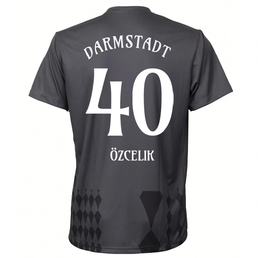 Danxen Men Mehmet Özçelik #40 Dark Gray Goalkeeper Jersey 2025/26 T-Shirt