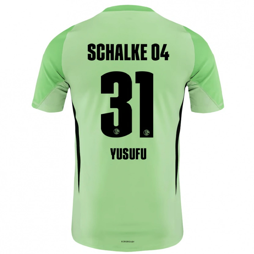 Danxen Men Faaris Yusufu #31 Light Green Black Goalkeeper Jersey 2025/26 T-Shirt