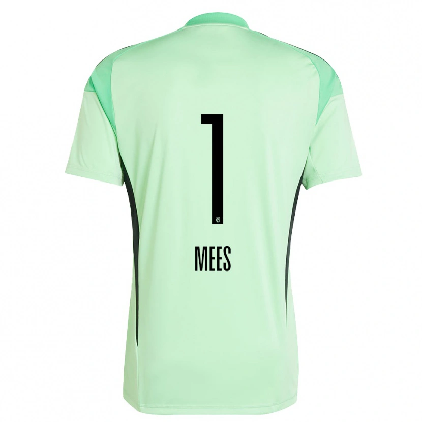 Danxen Men Alexander Mees #1 Light Green Black Goalkeeper Jersey 2025/26 T-Shirt