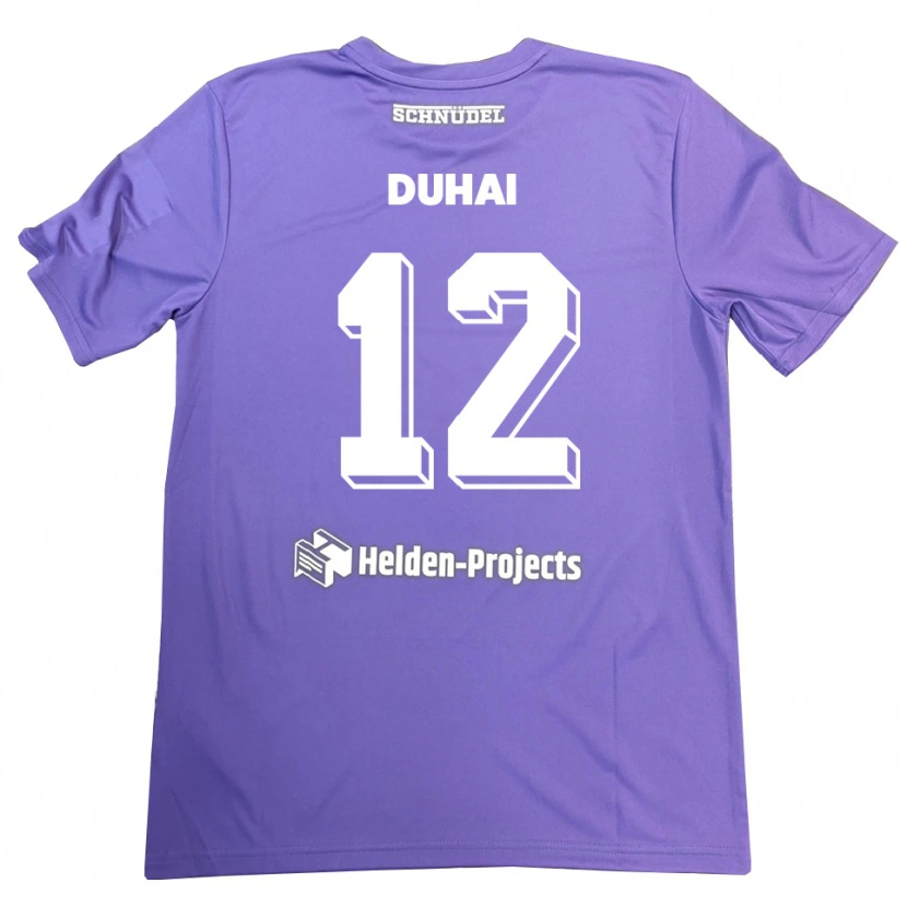 Danxen Men Konstantin Duhai #12 Purple White Goalkeeper Jersey 2025/26 T-Shirt