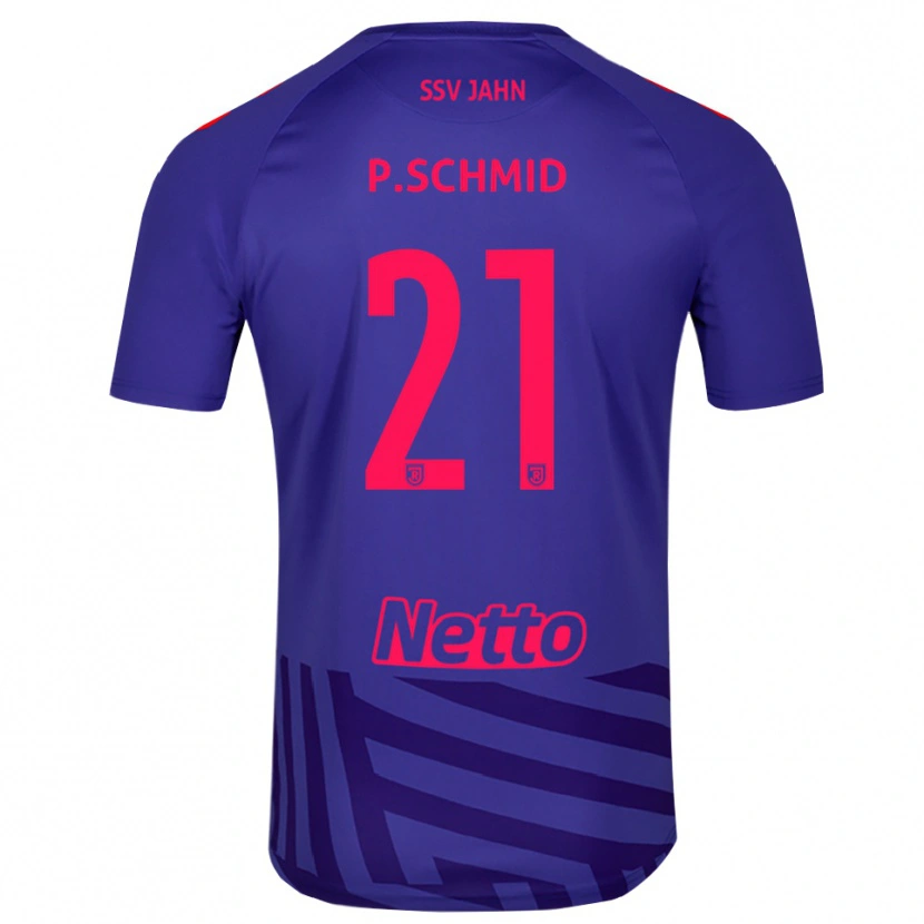 Danxen Men Paul Schmid #21 Royal Blue Red Goalkeeper Jersey 2025/26 T-Shirt