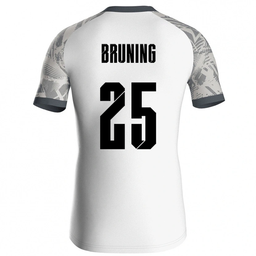 Danxen Men Malte Brüning #25 Gray White Goalkeeper Jersey 2025/26 T-Shirt