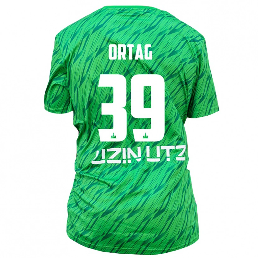 Danxen Men Christian Ortag #39 Green Red Goalkeeper Jersey 2025/26 T-Shirt