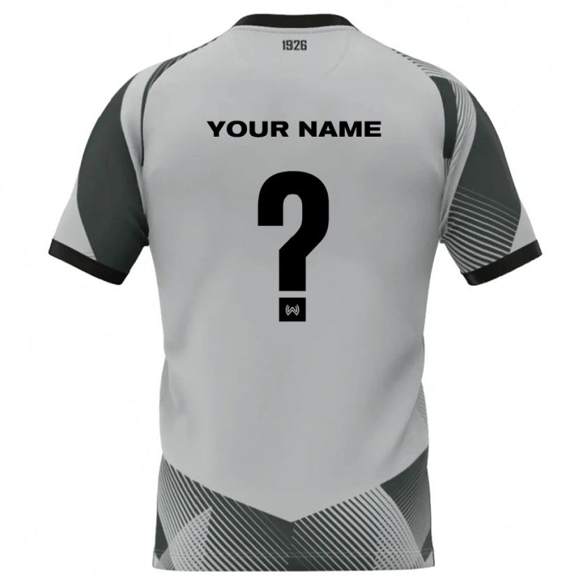 Danxen Men SV Wehen Wiesbaden Light Gray White Goalkeeper Jersey 2025/26 T-Shirt