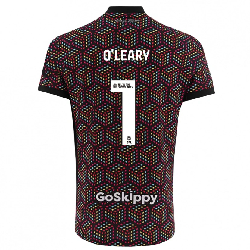 Danxen Men Max O'Leary #1 Black White Goalkeeper Jersey 2025/26 T-Shirt