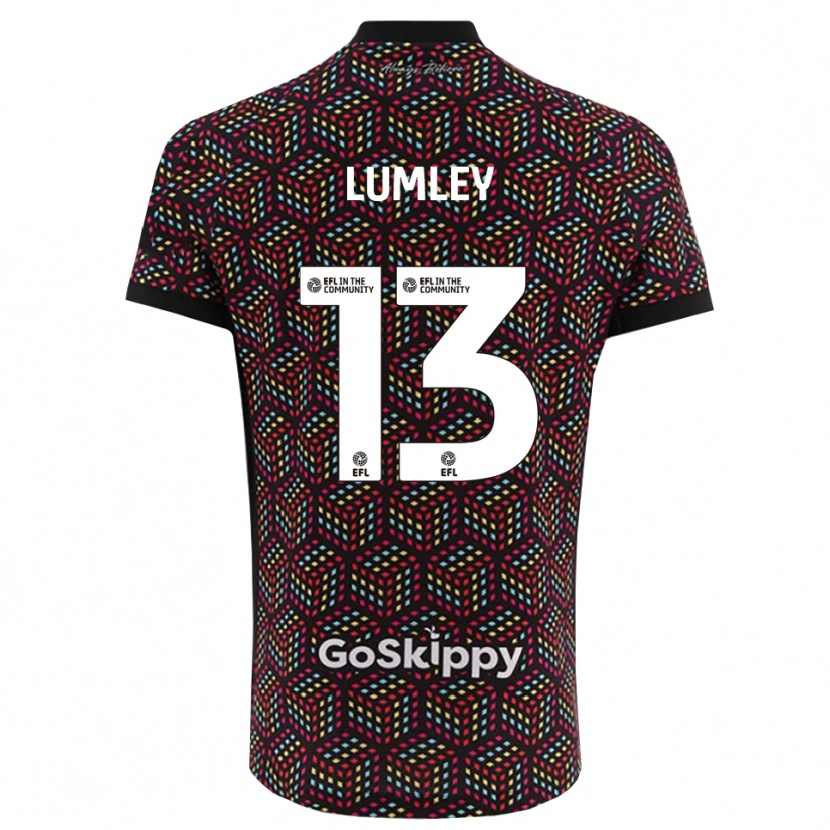 Danxen Men Joe Lumley #13 Black White Goalkeeper Jersey 2025/26 T-Shirt
