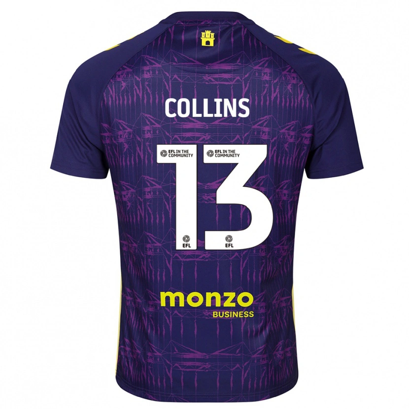 Danxen Men Ben Wilson #13 Purple Yellow Goalkeeper Jersey 2025/26 T-Shirt