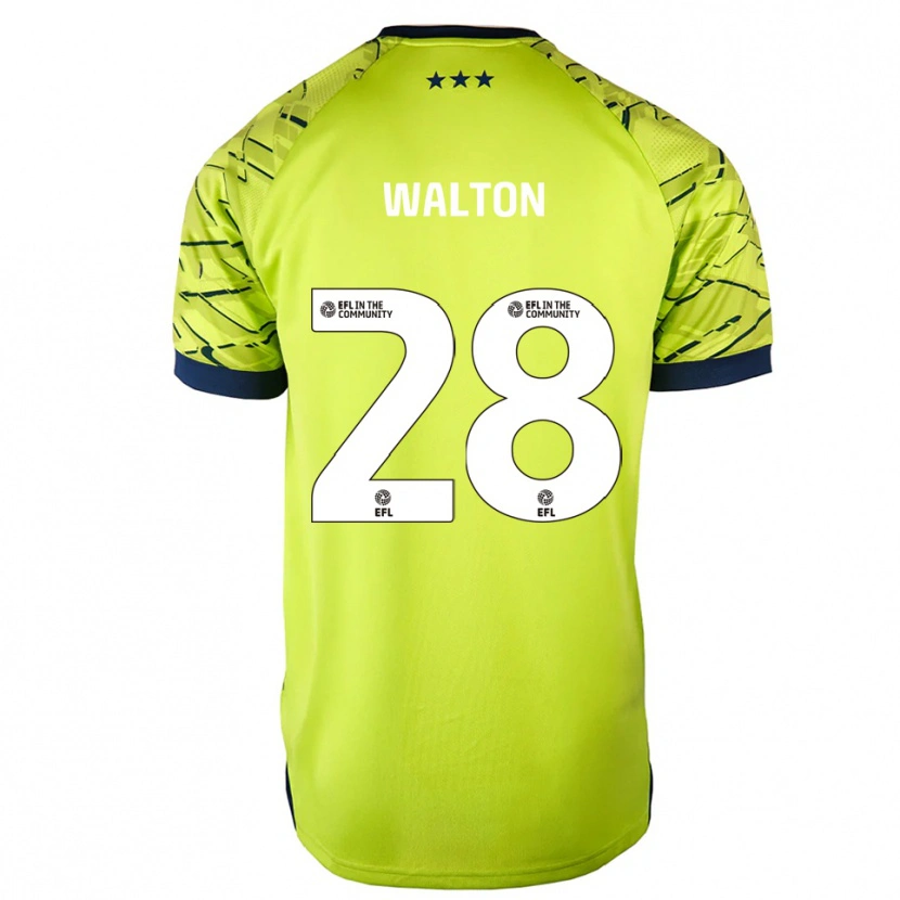 Danxen Men Christian Walton #28 Green Yellow Goalkeeper Jersey 2025/26 T-Shirt