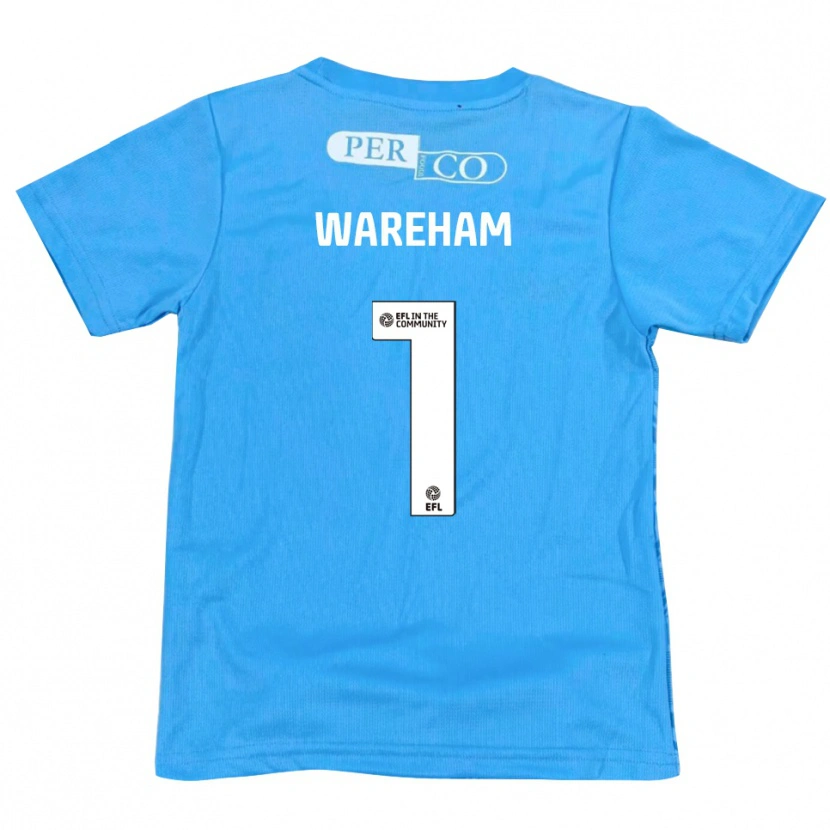 Danxen Men Laura Wareham #1 Blue White Goalkeeper Jersey 2025/26 T-Shirt
