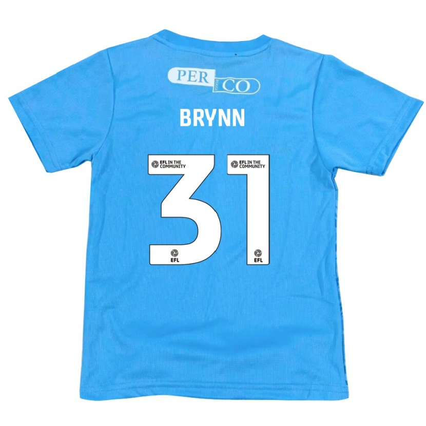 Danxen Men Sol Brynn #31 Blue White Goalkeeper Jersey 2025/26 T-Shirt