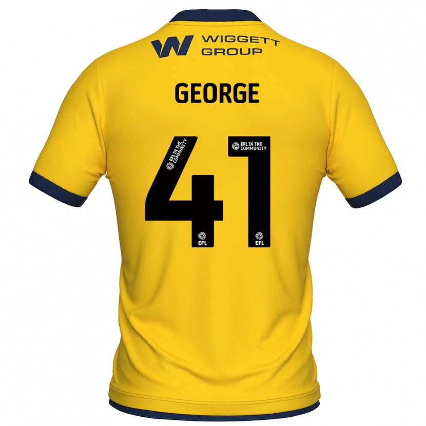 Danxen Men George Evans #41 Yellow Black Goalkeeper Jersey 2025/26 T-Shirt