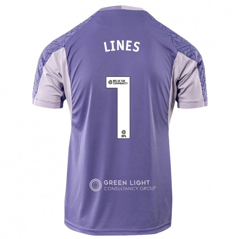 Danxen Men Luis Lines #1 Light Purple Goalkeeper Jersey 2025/26 T-Shirt