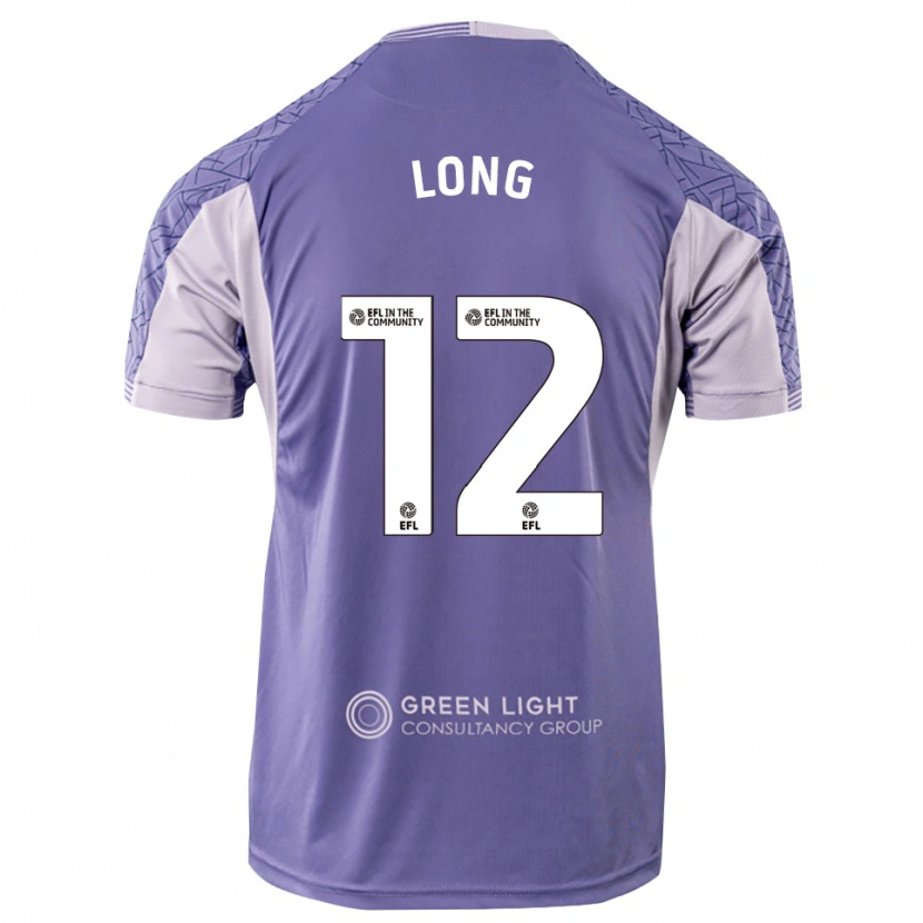 Danxen Men George Long #12 Light Purple Goalkeeper Jersey 2025/26 T-Shirt