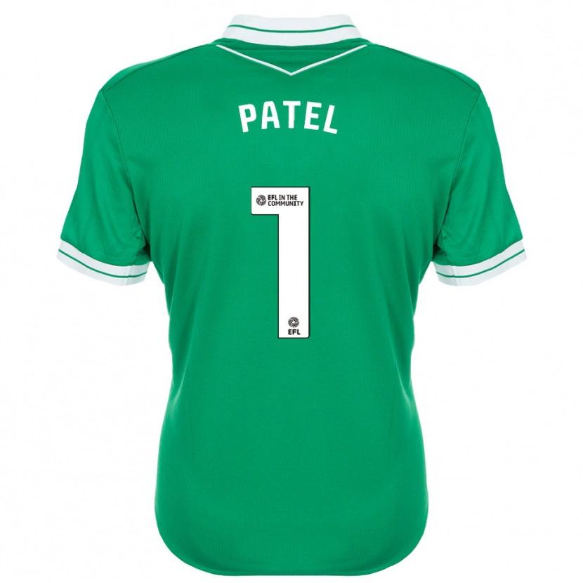 Danxen Men Ajae Patel #1 Green White Goalkeeper Jersey 2025/26 T-Shirt