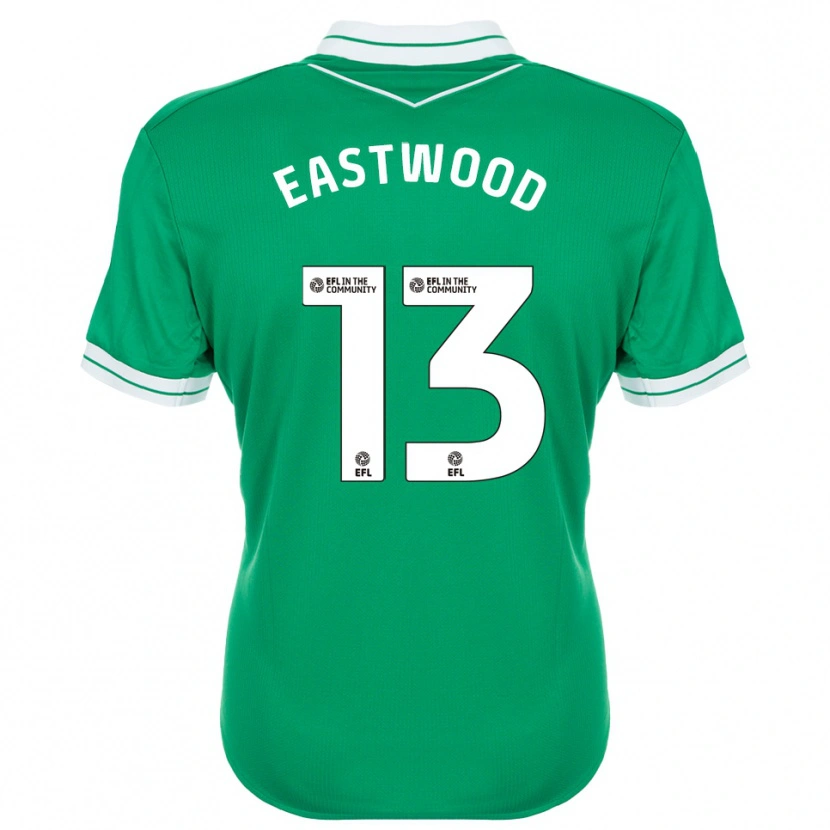 Danxen Men Simon Eastwood #13 Green White Goalkeeper Jersey 2025/26 T-Shirt