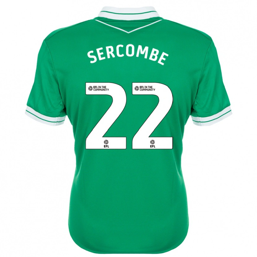 Danxen Men Paris Sercombe #22 Green White Goalkeeper Jersey 2025/26 T-Shirt