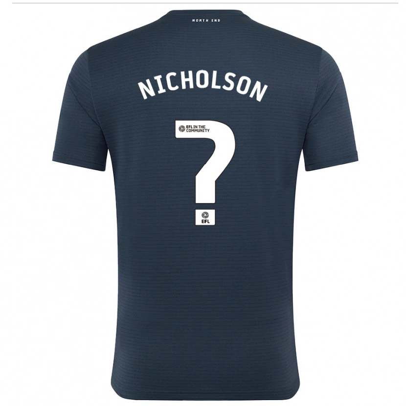 Danxen Men Joseph Nicholson #0 Black White Goalkeeper Jersey 2025/26 T-Shirt