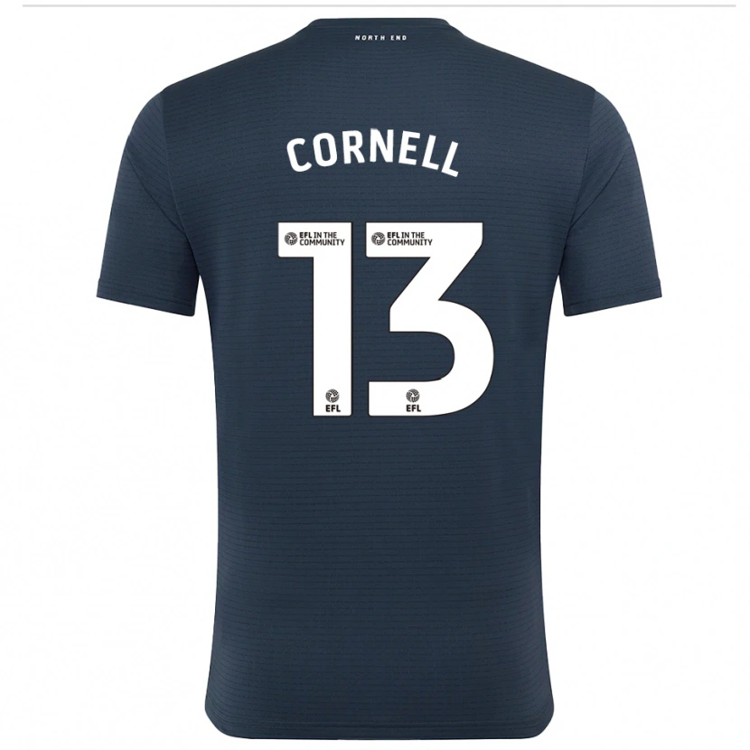 Danxen Men David Cornell #13 Black White Goalkeeper Jersey 2025/26 T-Shirt