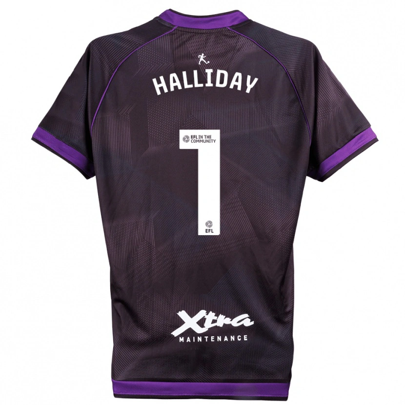Danxen Men Joel Halliday #1 Purple White Goalkeeper Jersey 2025/26 T-Shirt