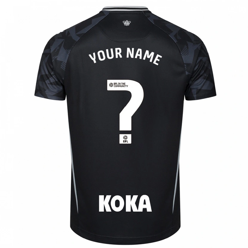 Danxen Men Watford FC Black Blue Goalkeeper Jersey 2025/26 T-Shirt