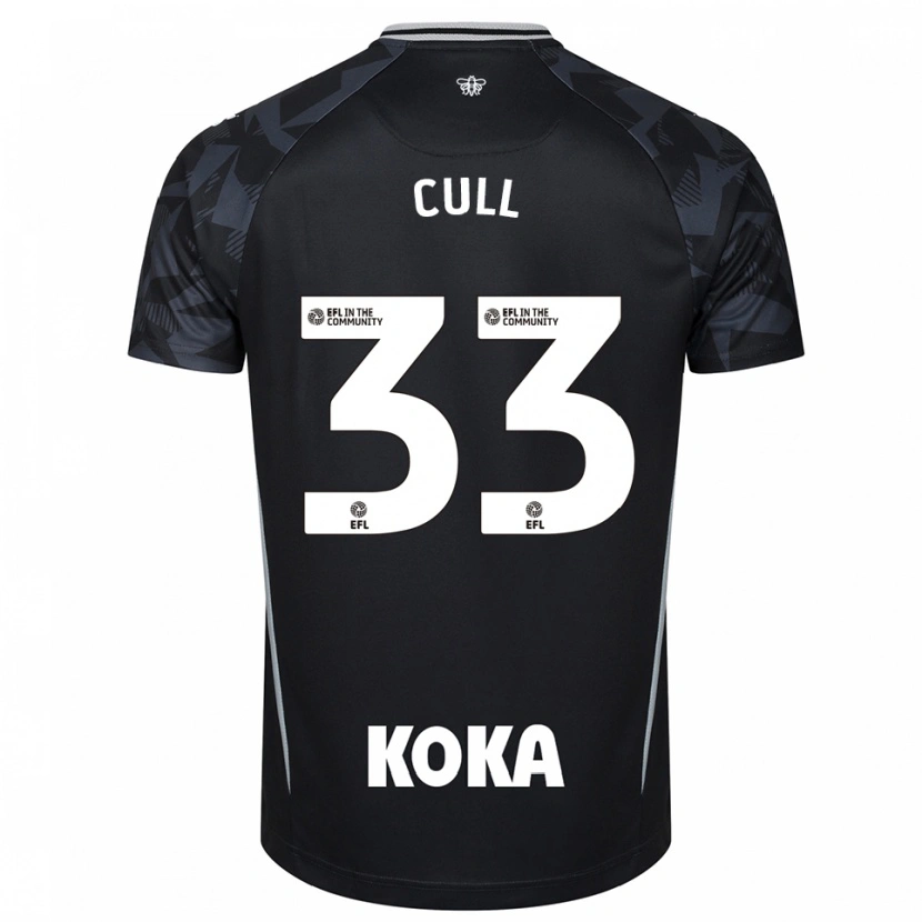 Danxen Men Hermione Cull #33 Black Blue Goalkeeper Jersey 2025/26 T-Shirt