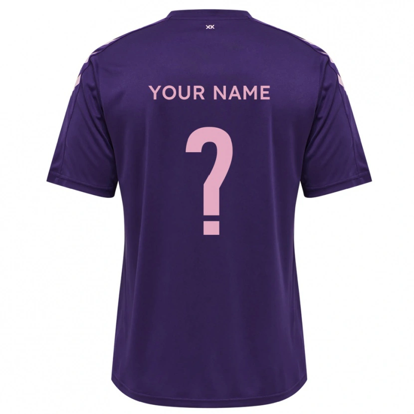 Danxen Men York City FC Purple Pink Goalkeeper Jersey 2025/26 T-Shirt