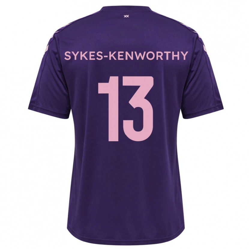 Danxen Men George Sykes-Kenworthy #13 Purple Pink Goalkeeper Jersey 2025/26 T-Shirt