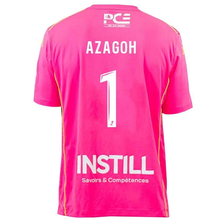 Danxen Men Yanis Azagoh #1 Magenta Goalkeeper Jersey 2025/26 T-Shirt