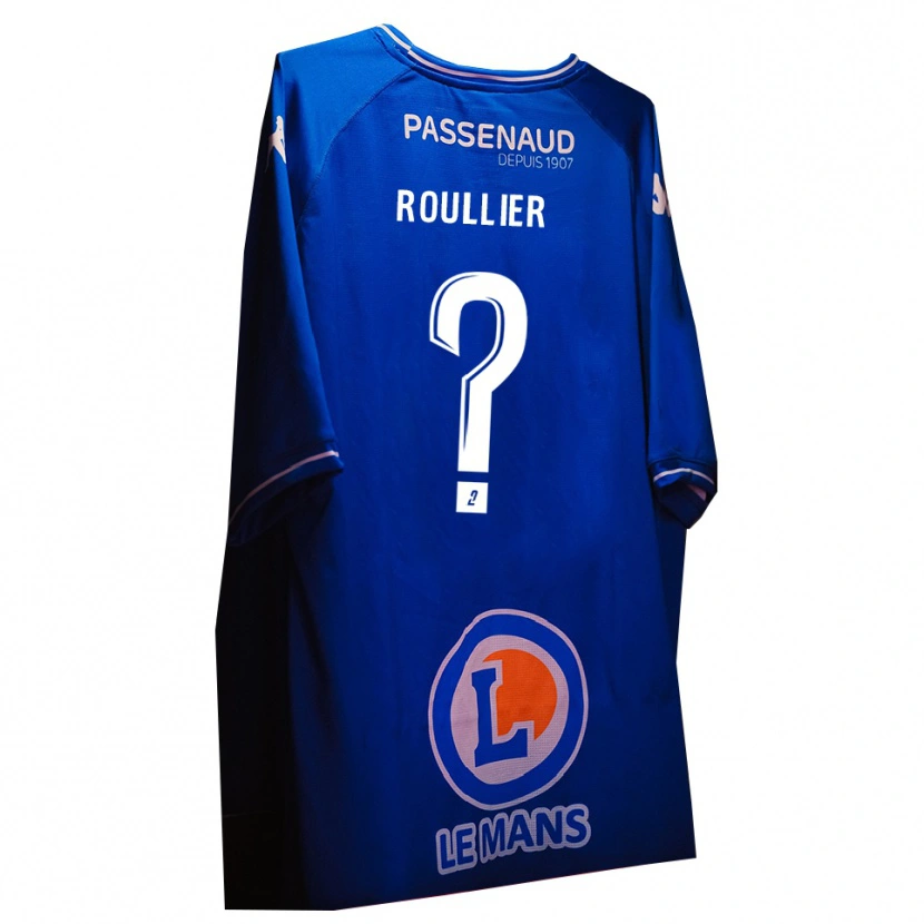 Danxen Men Alec Roullier #0 Royal Blue White Goalkeeper Jersey 2025/26 T-Shirt