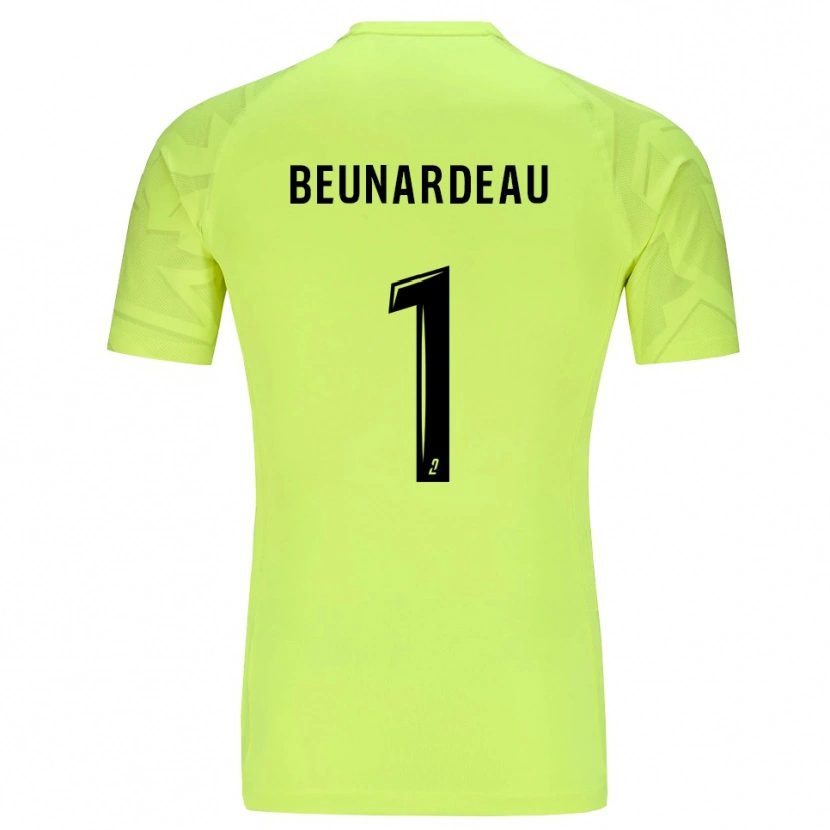 Danxen Men Quentin Beunardeau #1 Neon Green Goalkeeper Jersey 2025/26 T-Shirt