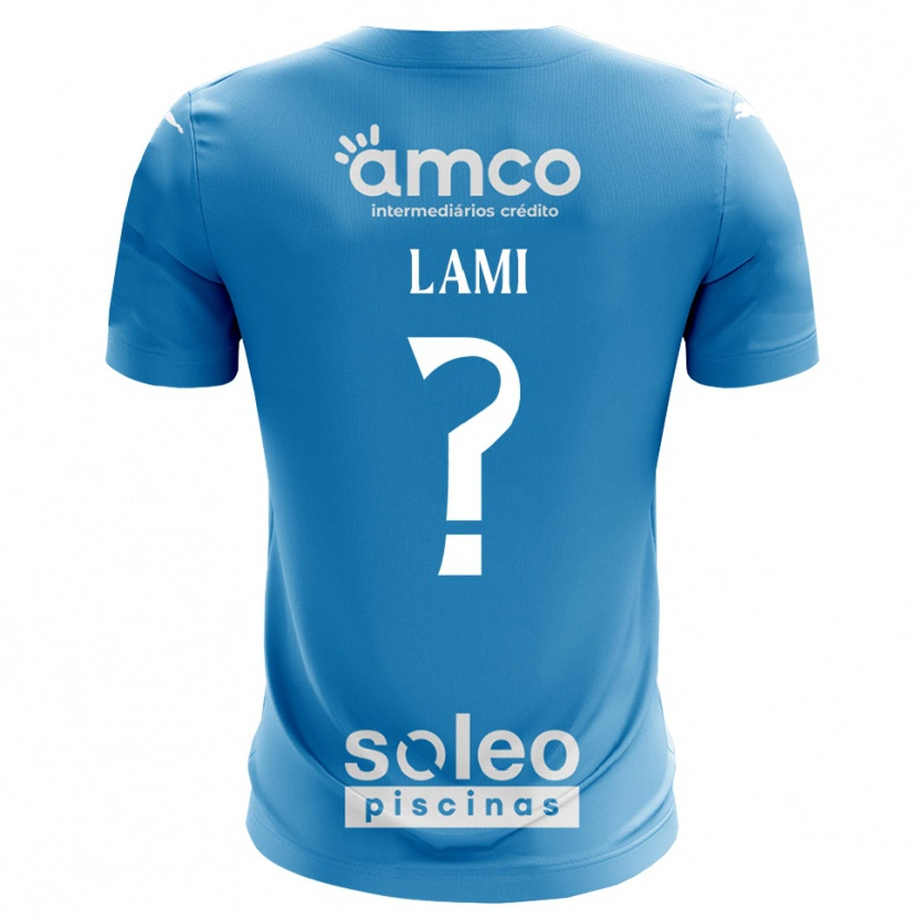 Danxen Men Dário Lami #0 Blue White Goalkeeper Jersey 2025/26 T-Shirt