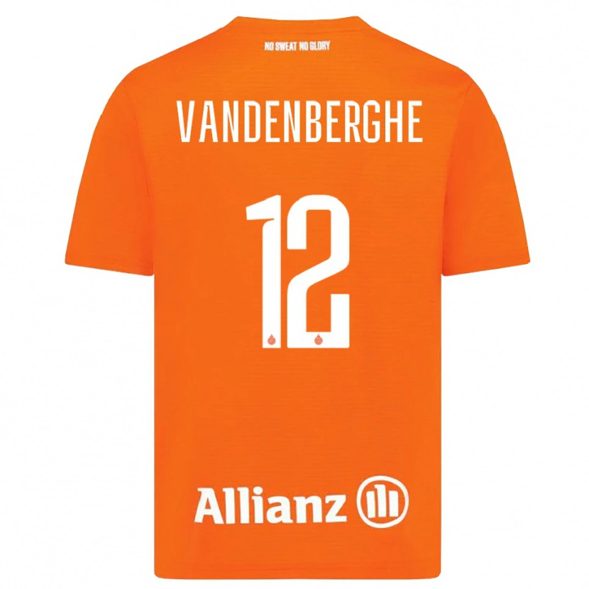 Danxen Men Xander Vandenberghe #12 Orange White Goalkeeper Jersey 2025/26 T-Shirt