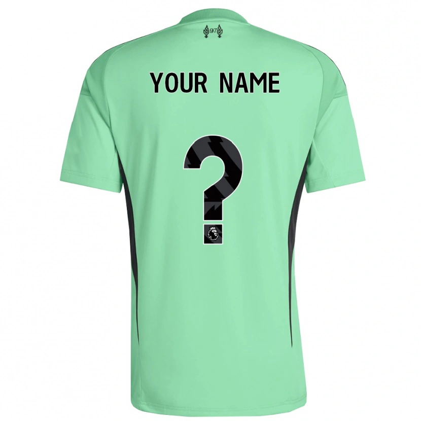 Danxen Men Liverpool FC Aquamarine Goalkeeper Jersey 2025/26 T-Shirt